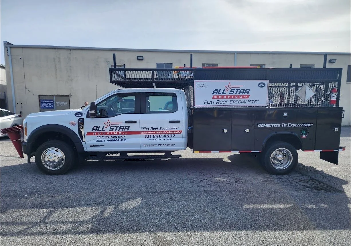 Commercial roofing options in Babylon and Amity Harbor NY — flat roof systems for industrial and commercial buildings in Suffolk County